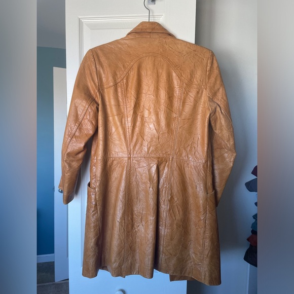 John Carlisle Vintage Leather jacket size XS - Picture 5 of 5